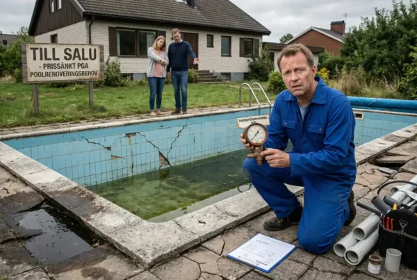 Renovera pool Stockholm